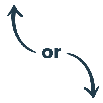 Up and down arrows